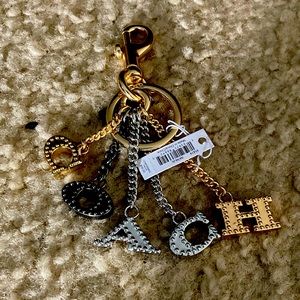 Coach Key Chain/ Purse Charm NWT
